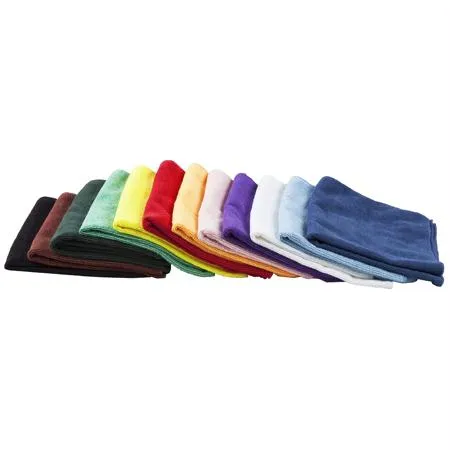 16" x 16" Microfiber Towels-Orange