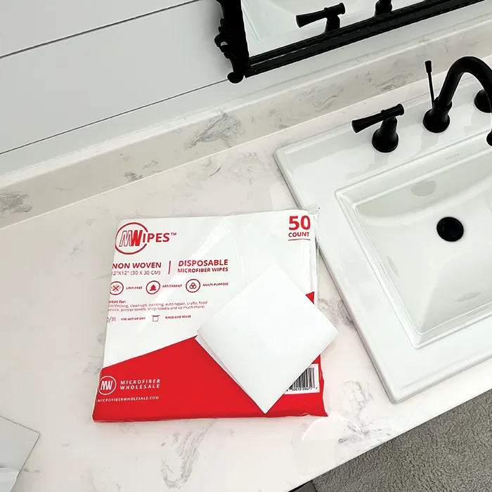 16"x16" MWipes™ Disposable Microfiber Towels