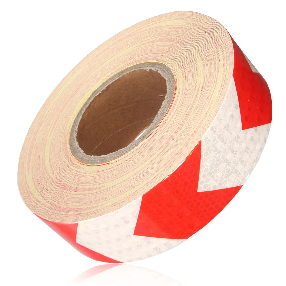 1M/45M Traffic Warning Safety Reflective Strips Black Yellow/Red White Arrow Sticker