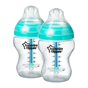260ML/9OZ 2-PK Adv Anti Colic Bottle Tommee Tippee 422525