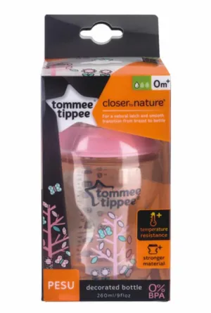 260ML/9OZ Tinted Bottle Black Tommee Tippee 422575