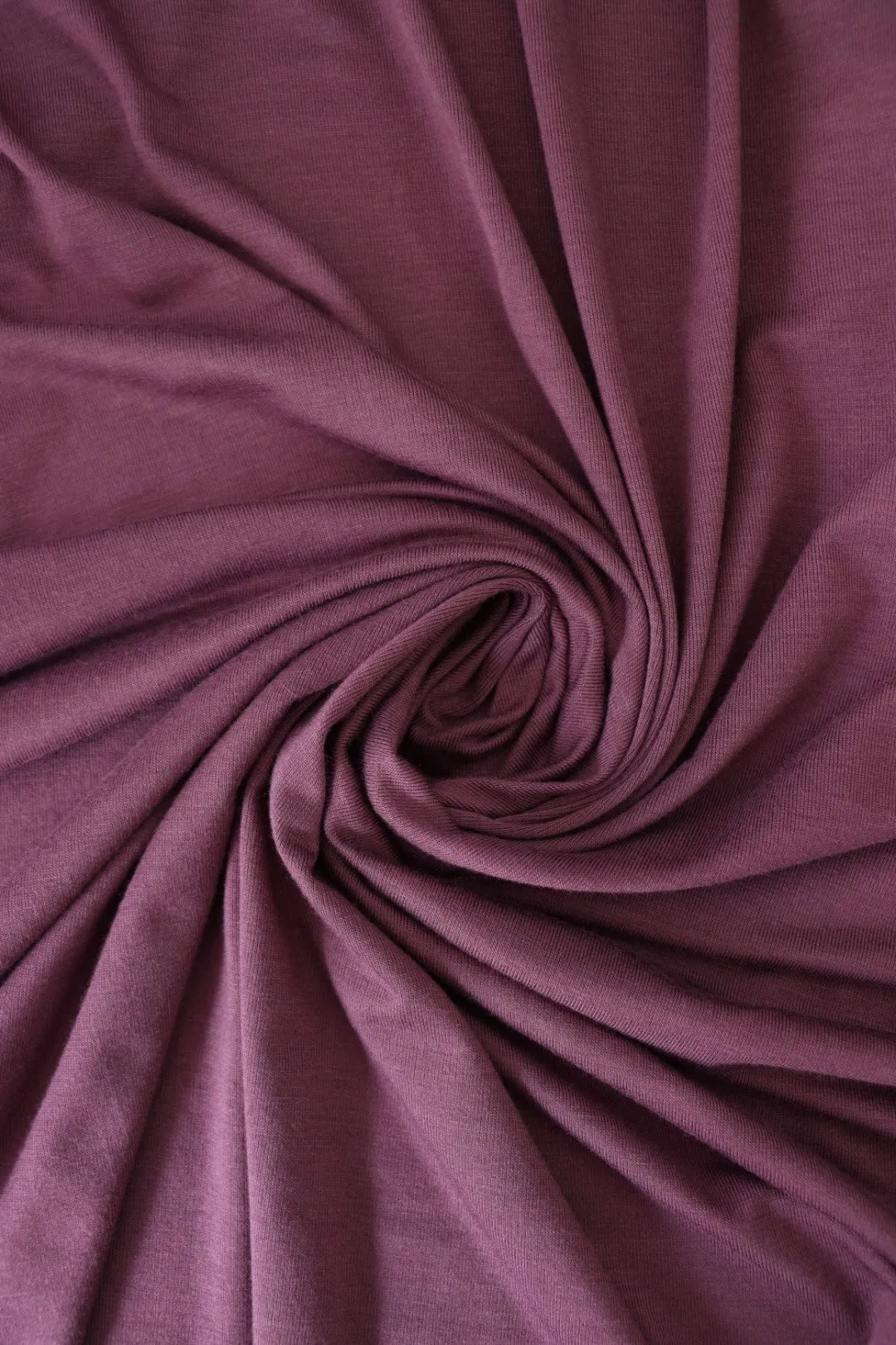 4YD 30IN REMNANT; Mulberry Our Favorite Rayon Spandex Jersey