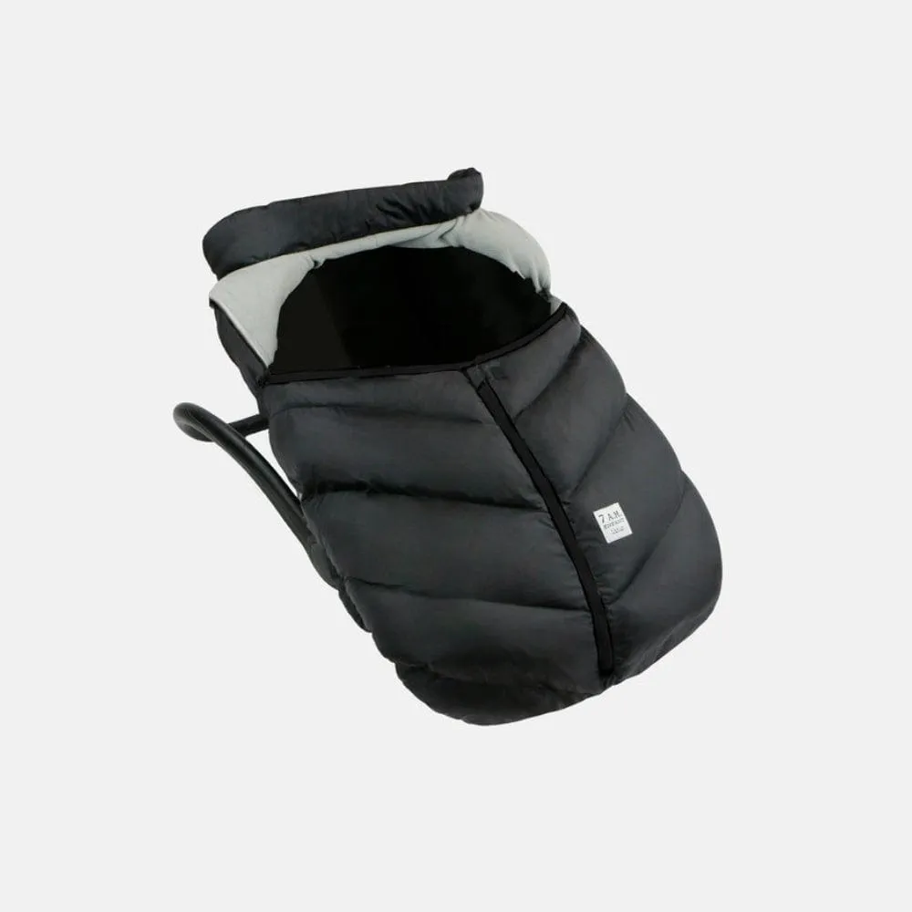 7AM Cocoon Infant Car Seat Cover - Black