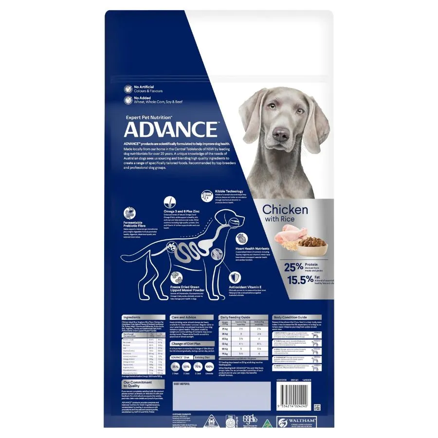Advance Dog Large Breed Chicken And Rice