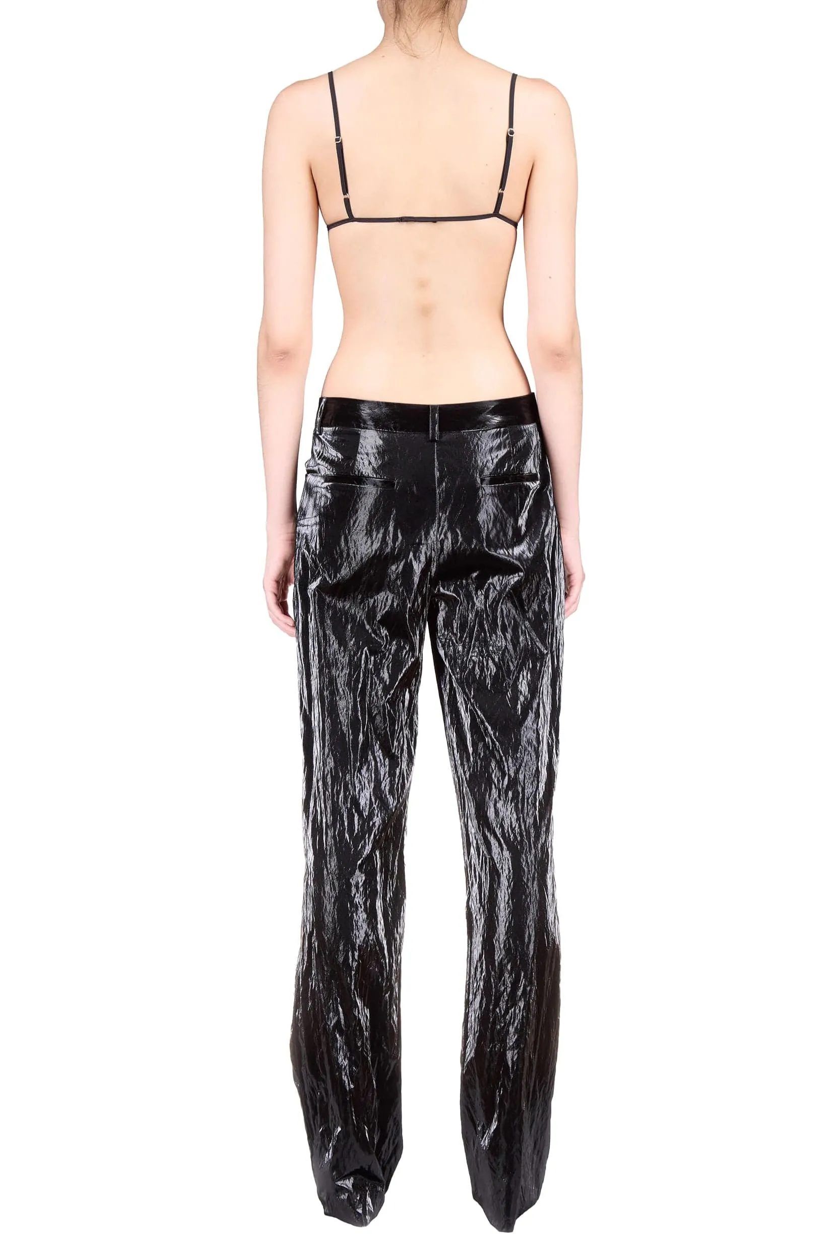 Black Rainwear Bra Top