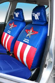 Captain America Car Seat Covers Superior LE