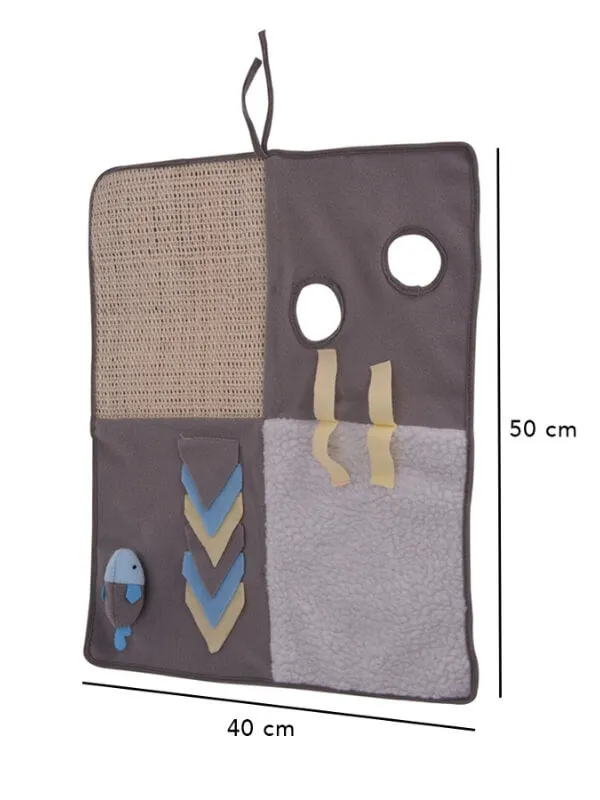 Cat Mat With Plush Toy