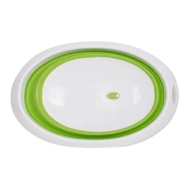 Collapsible Baby Bath Tub Shower Safety Soft Comfy Newborn Infant Toddler