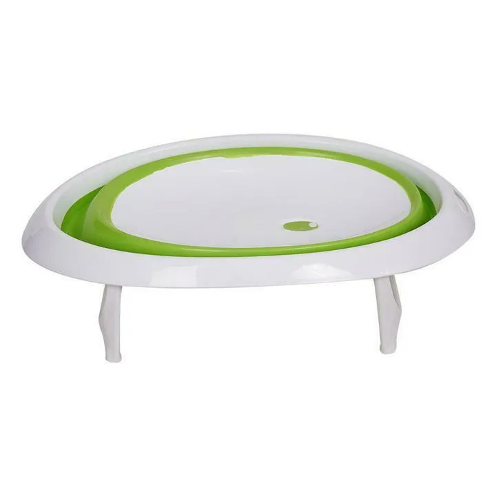 Collapsible Baby Bath Tub Shower Safety Soft Comfy Newborn Infant Toddler