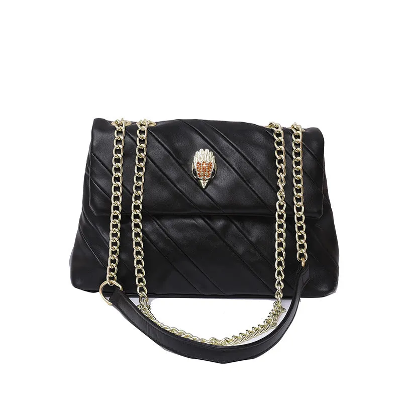 Contrast Panel Crossbody Bag AB2106