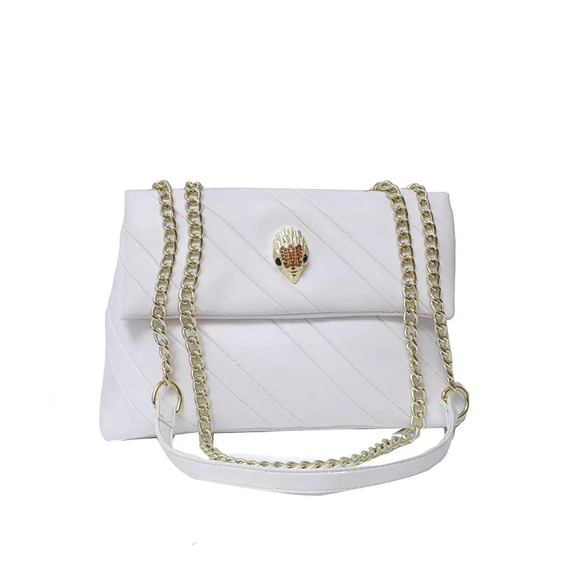 Contrast Panel Crossbody Bag AB2106