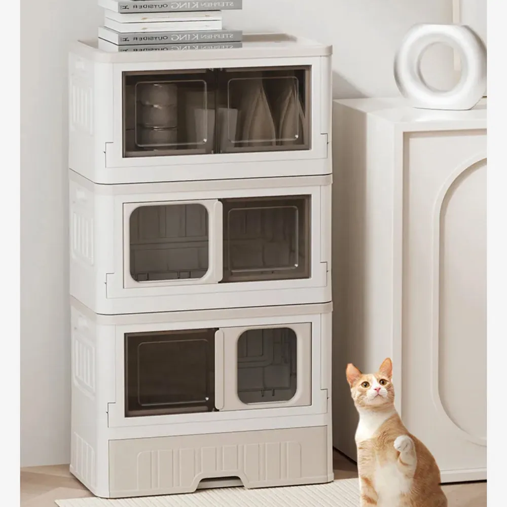 Creative Style Cat Villa Collapsible Cat Bed Indoor House