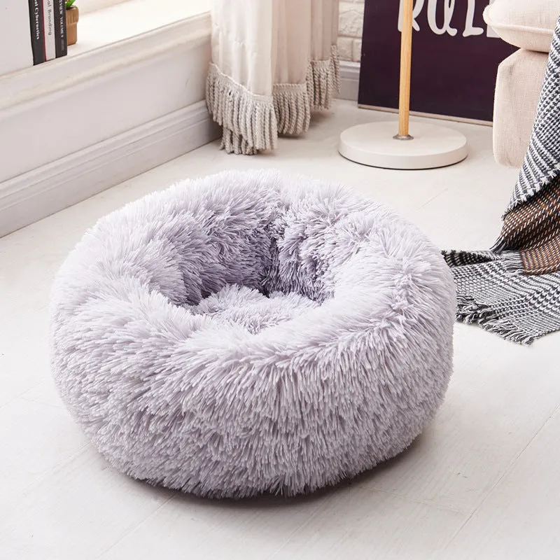 Dog & Cat Super Soft Long Plush Bed