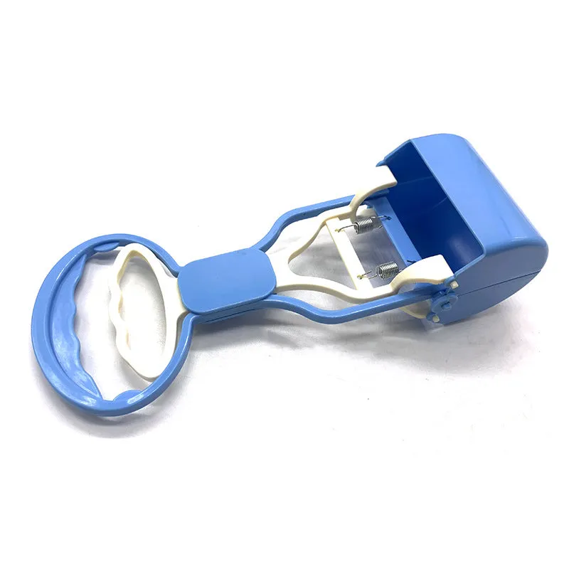 Dog poop picker outdoor pet poop picker clip long handle clip poop pet supplies feces