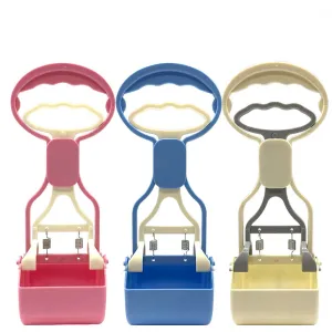 Dog poop picker outdoor pet poop picker clip long handle clip poop pet supplies feces