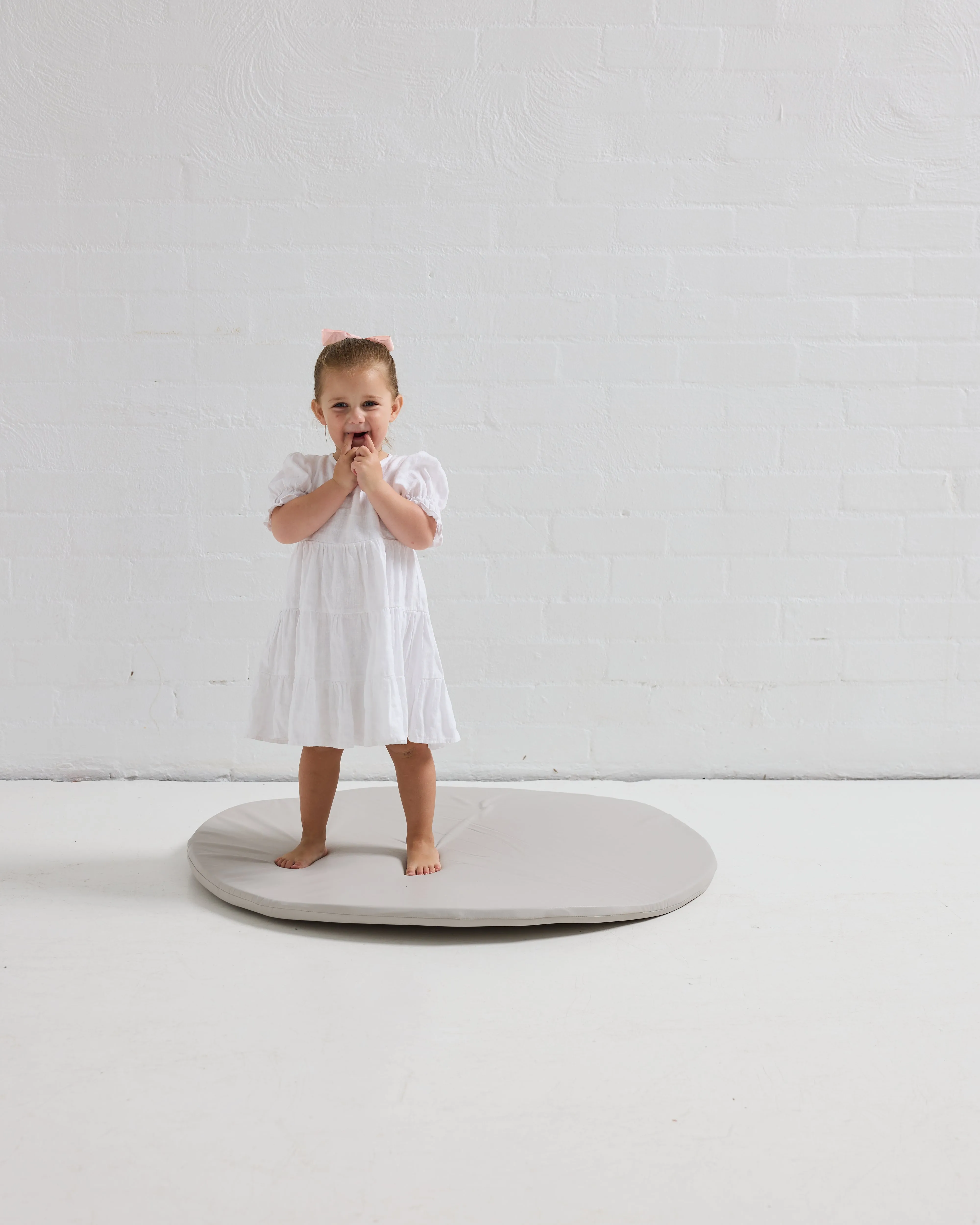 Eco Leather Play Mat - Grey