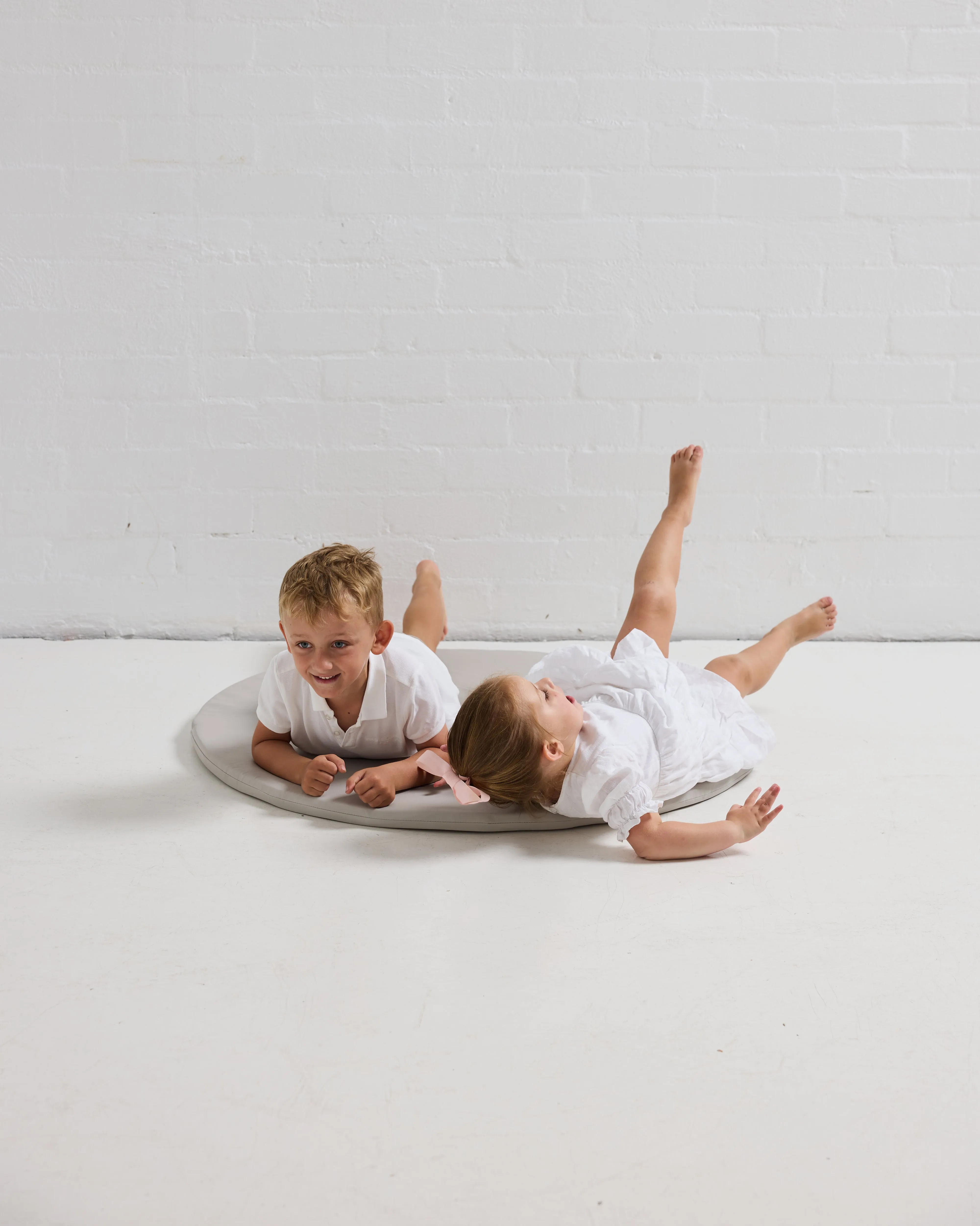 Eco Leather Play Mat - Grey