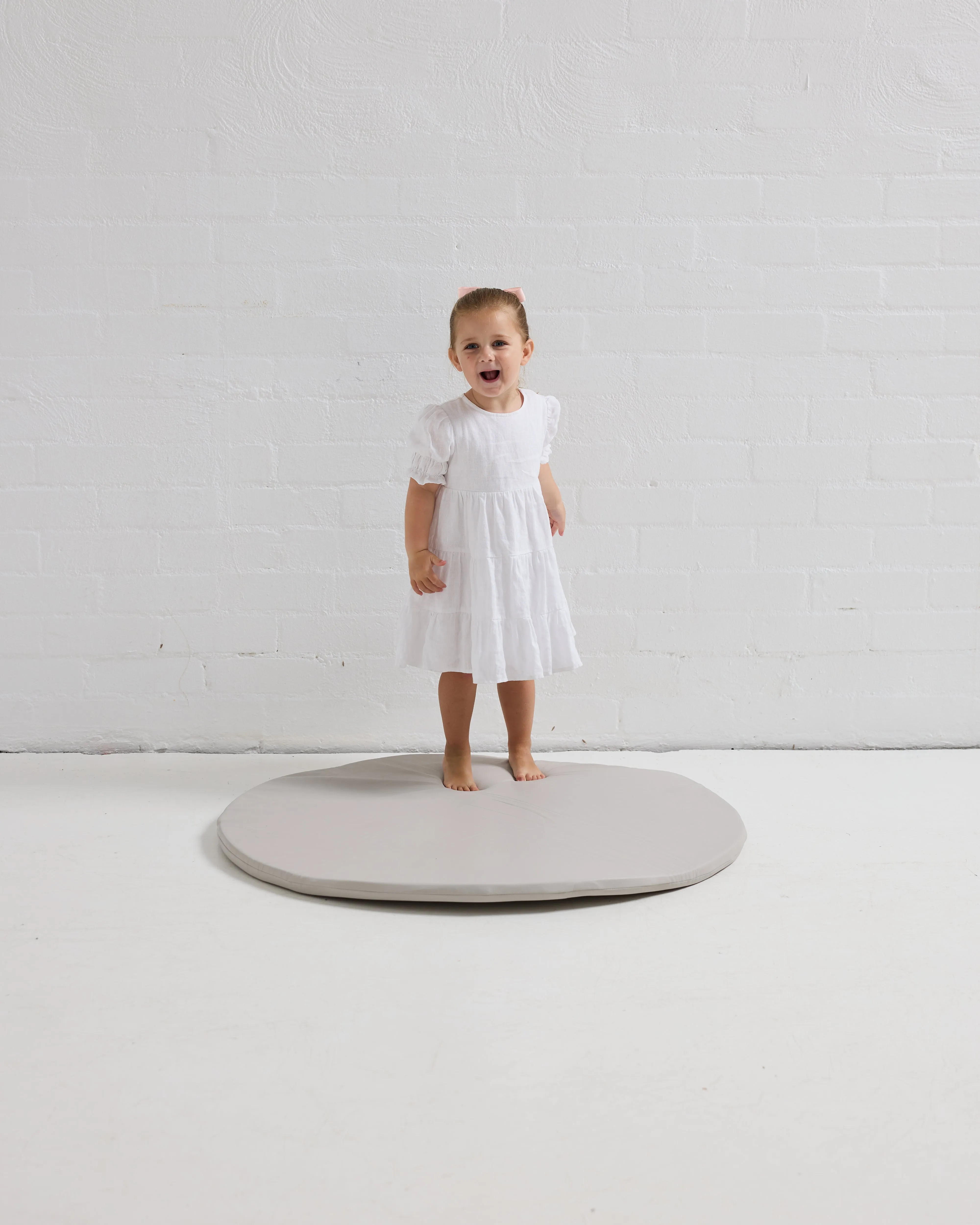 Eco Leather Play Mat - Grey
