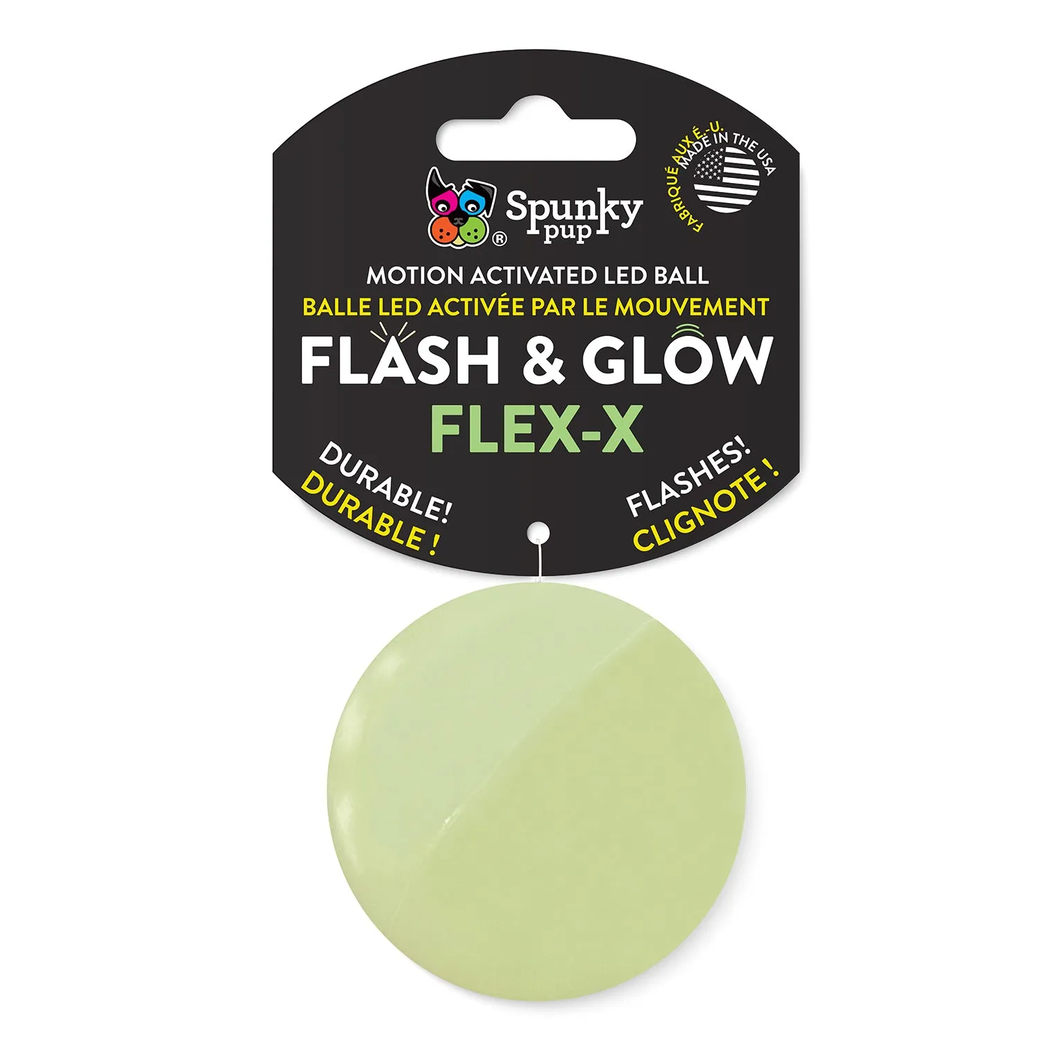 Flash & Glow Flex-X, LED Flashing Ball