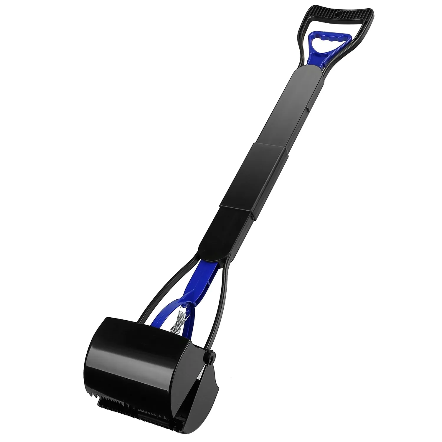 Fresh Fab Finds 31.5in Pet Pooper Scooper Foldable Long Handle Dog Poop Waste Pick Up Rake for Large Medium Small Dogs Cats Pets