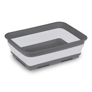 Kampa Collapsible Rectangle Washing up Bowl Grey