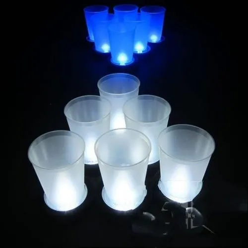 LED Light Up Beer Pong Game Set