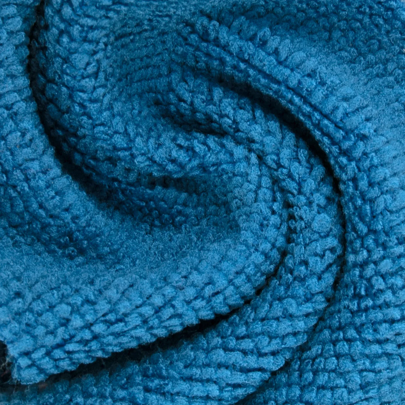 Microfiber Fabric - Medium Blue