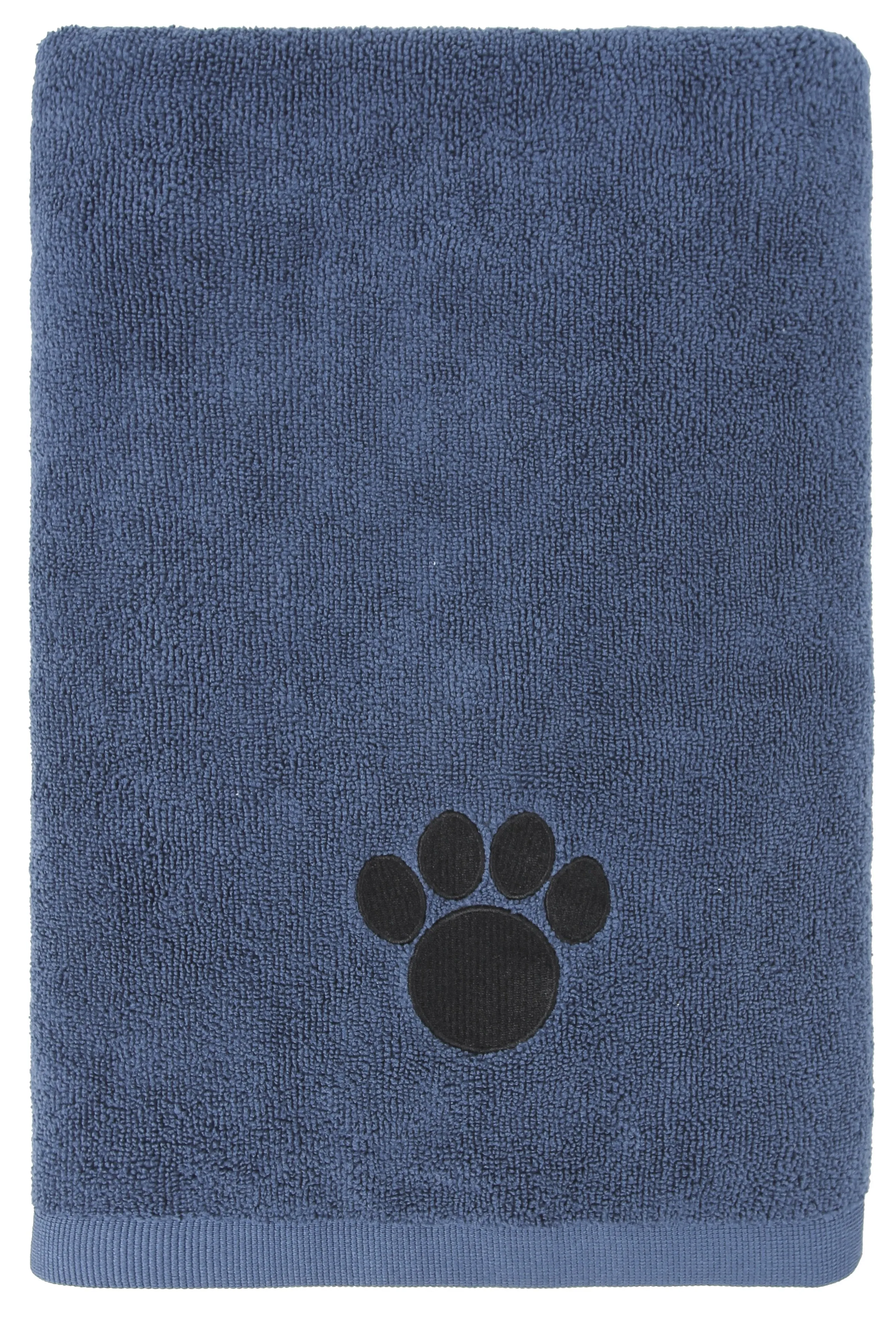 Microfiber Pet Towel, X-Large, 55 x 28 in, Blue