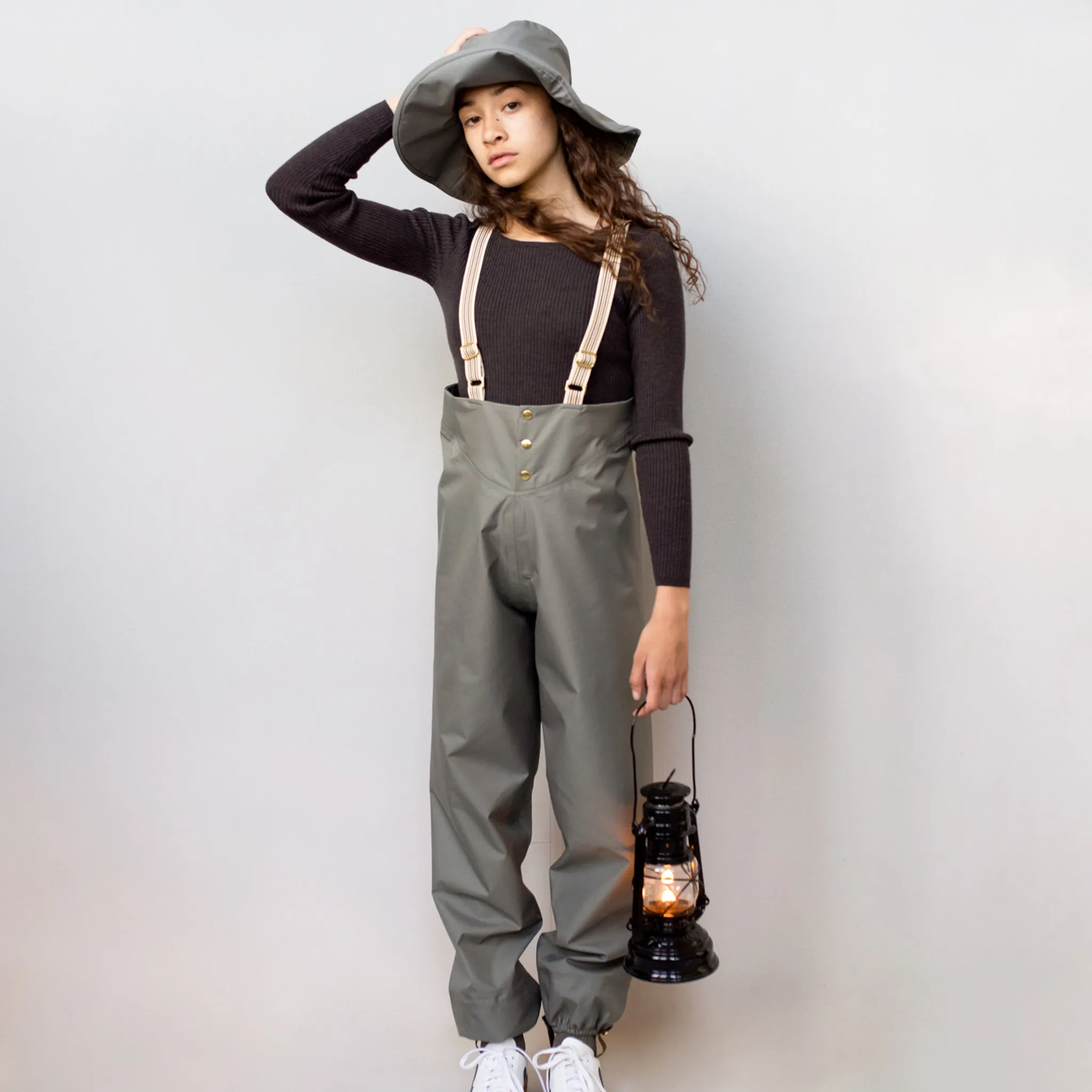 Outdoor Rain Pants - Slate - 1-8y