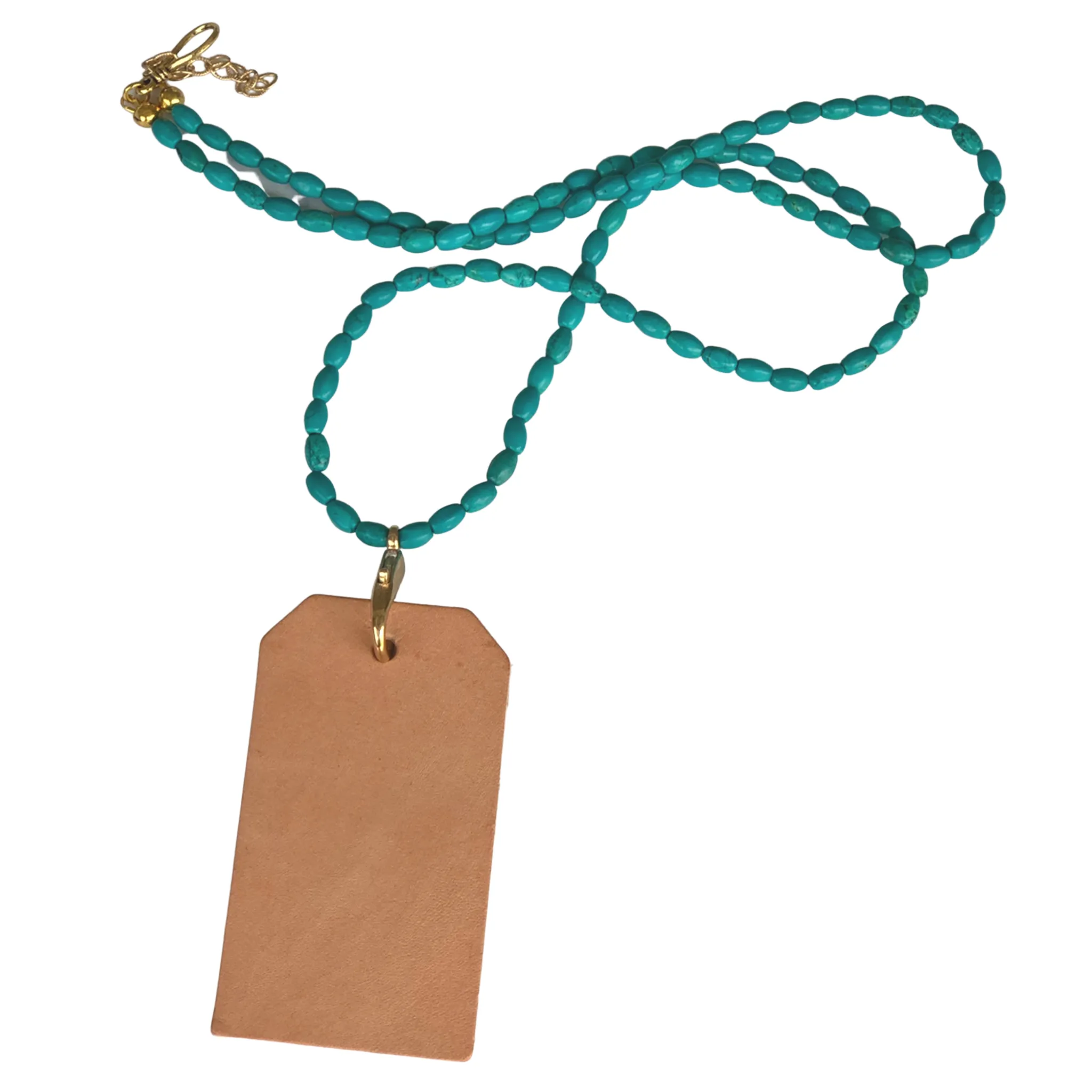 Paraiso Turquoise Badge Holder