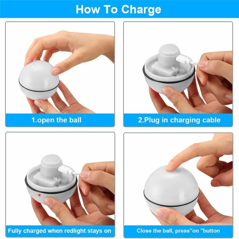Pat and Pet Emporium | Pet Toys | Smart Toy Interactive Pet Ball