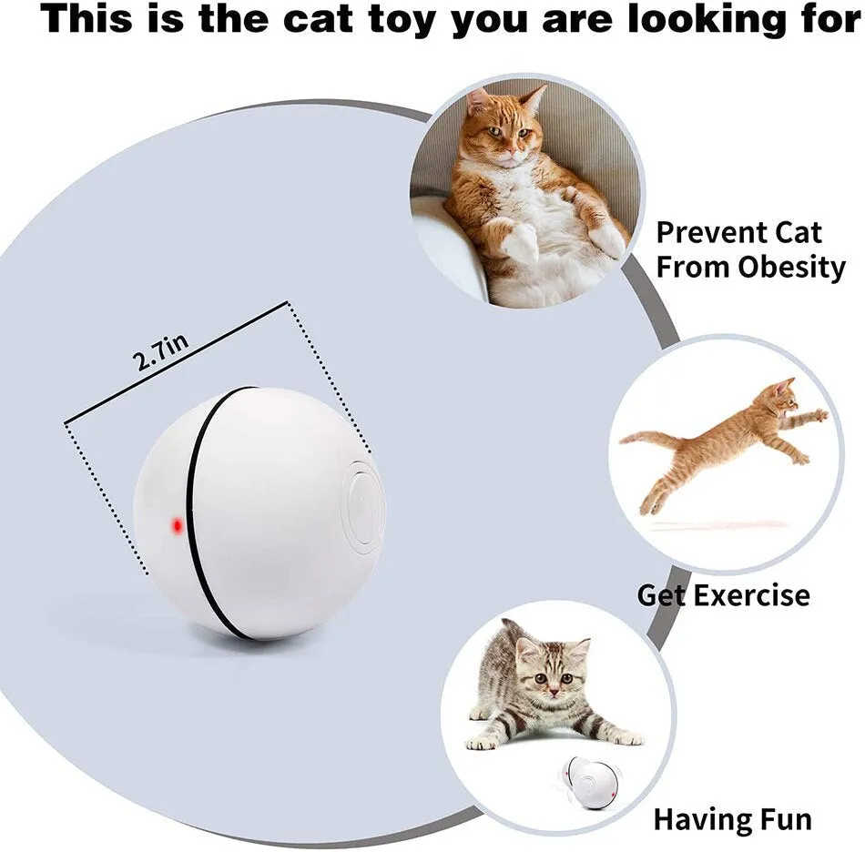 Pat and Pet Emporium | Pet Toys | Smart Toy Interactive Pet Ball