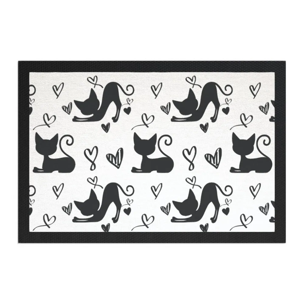 Pet Bowl Mats - Cats