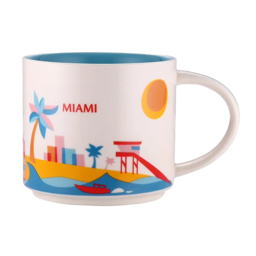 Places Creative Ceramic Coffee Mug