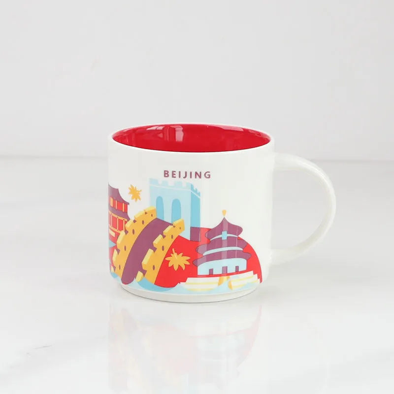 Places Creative Ceramic Coffee Mug