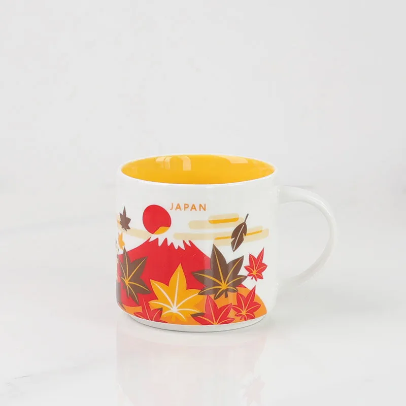 Places Creative Ceramic Coffee Mug