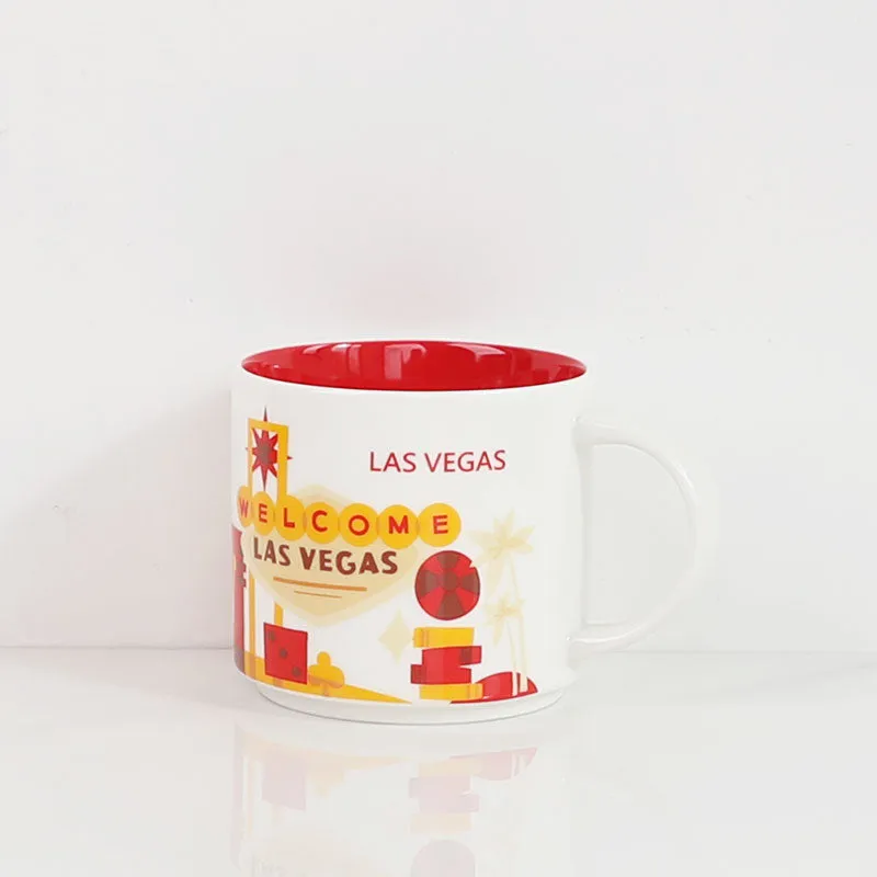 Places Creative Ceramic Coffee Mug