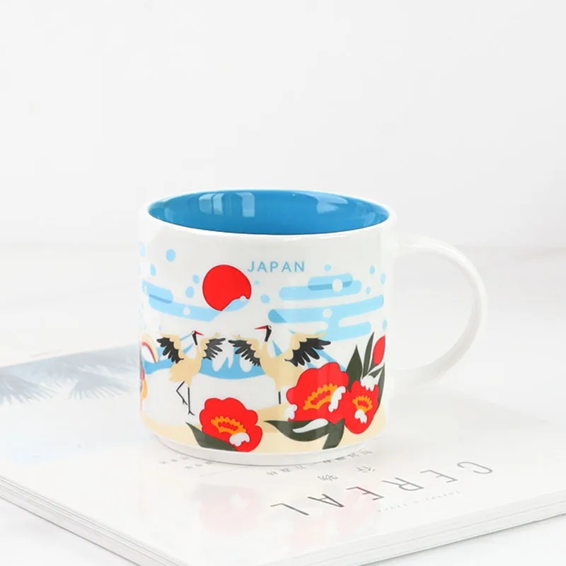 Places Creative Ceramic Coffee Mug