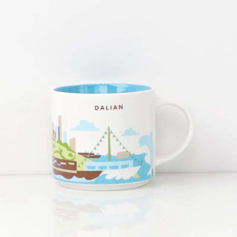 Places Creative Ceramic Coffee Mug