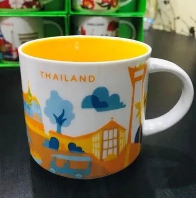Places Creative Ceramic Coffee Mug