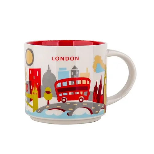 Places Creative Ceramic Coffee Mug