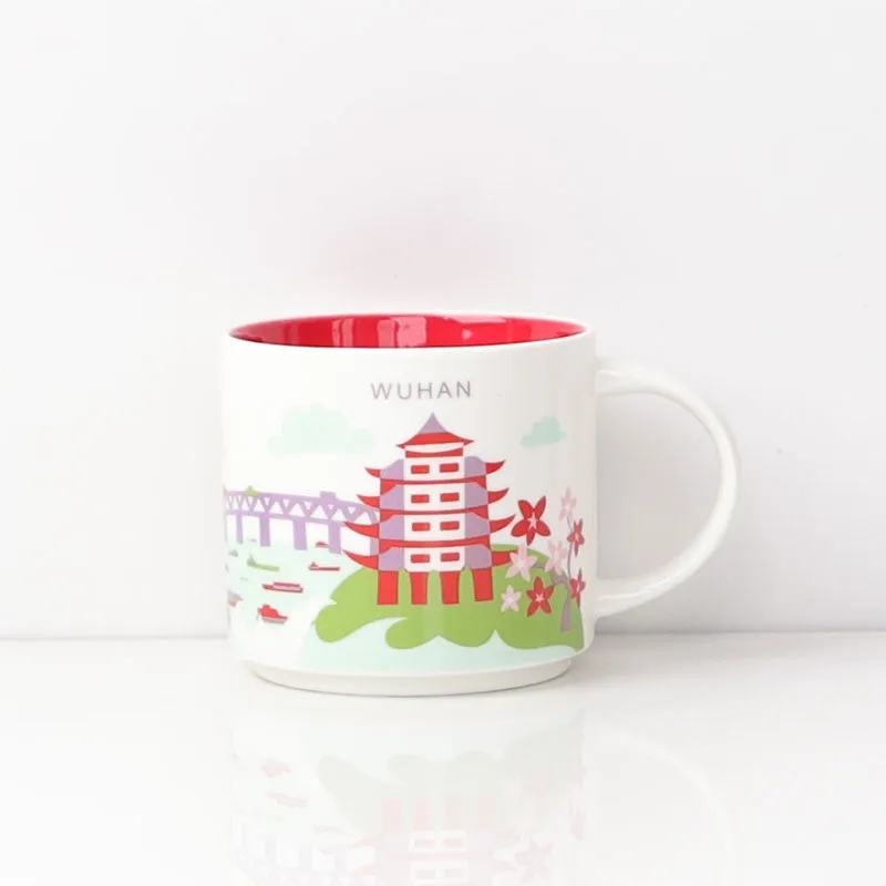 Places Creative Ceramic Coffee Mug