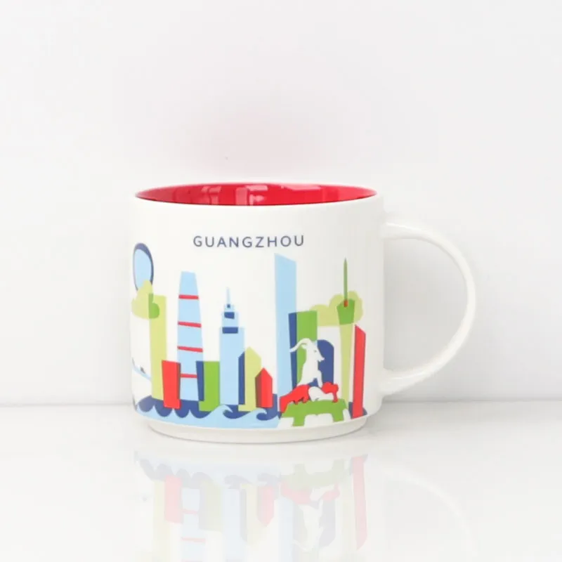 Places Creative Ceramic Coffee Mug