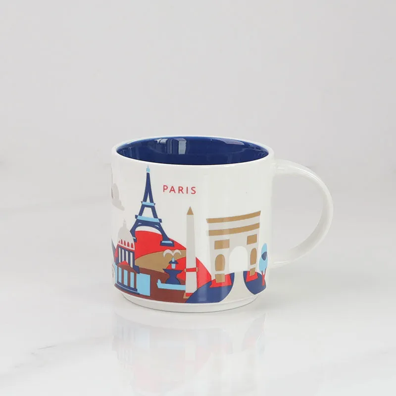 Places Creative Ceramic Coffee Mug