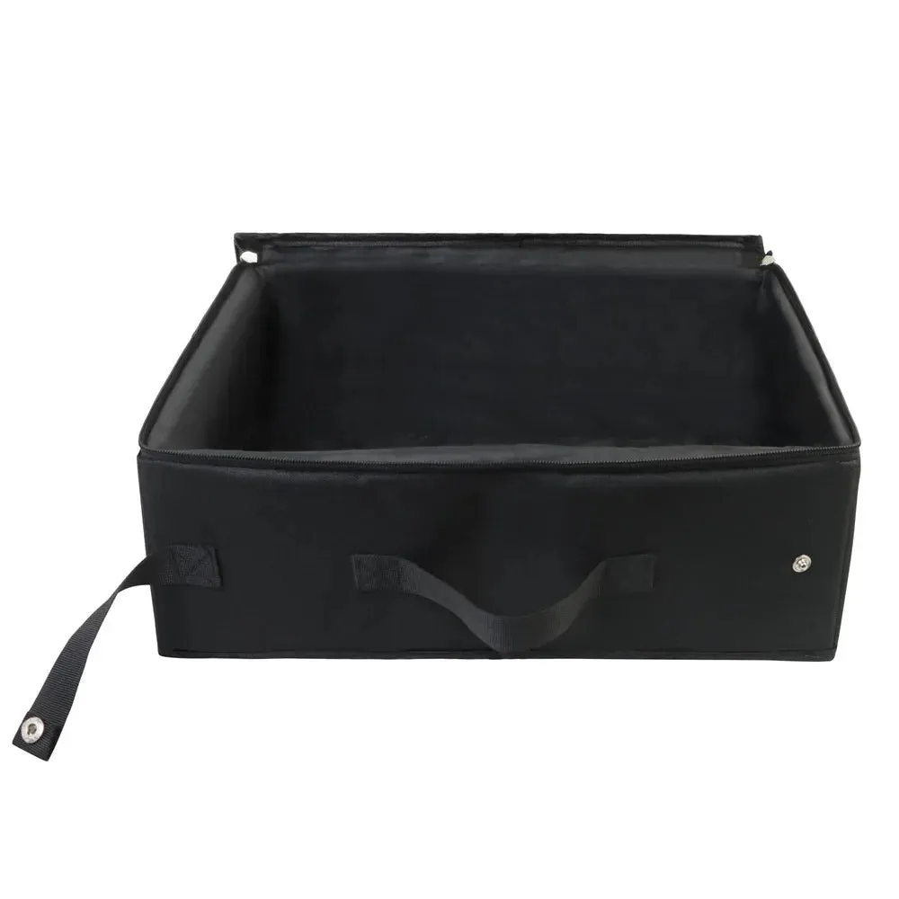 Portable Foldable Cat Litter Box for Travel and Outdoor Use