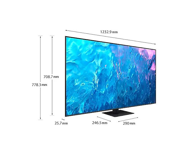 Samsung, 55-inch QLED 4K Q70C Smart TV