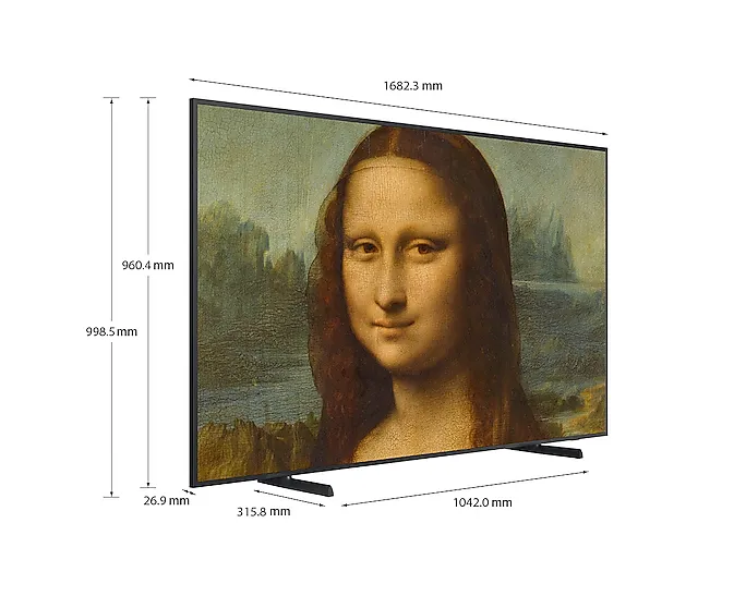 Samsung, 75-inch The Frame QLED 4K Smart TV