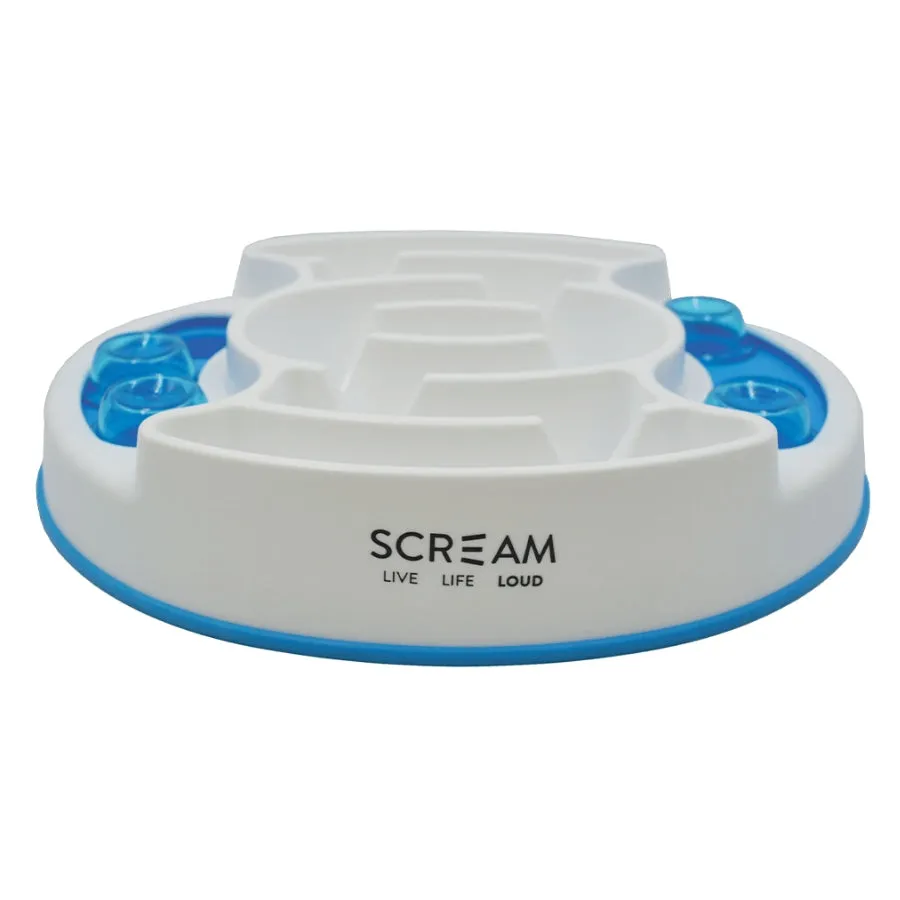 Scream Slow Feed Interactive Puzzle Bowl Loud
