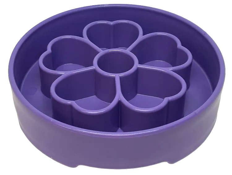 Sodapup Enrichment Slow Feeder Bowl - Flower Pink