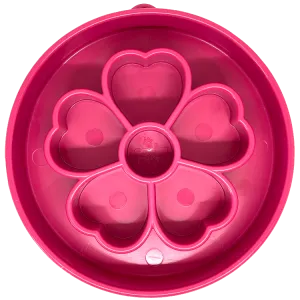 Sodapup Enrichment Slow Feeder Bowl - Flower Pink